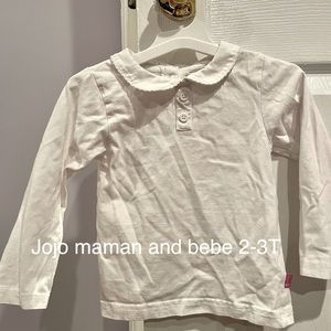 Basic shirt for toddler girl